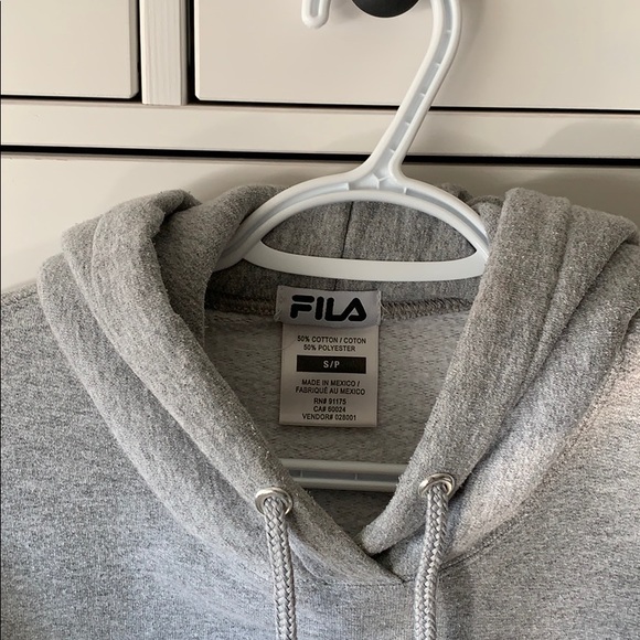 Grey Fila Hoodie - Picture 2 of 2